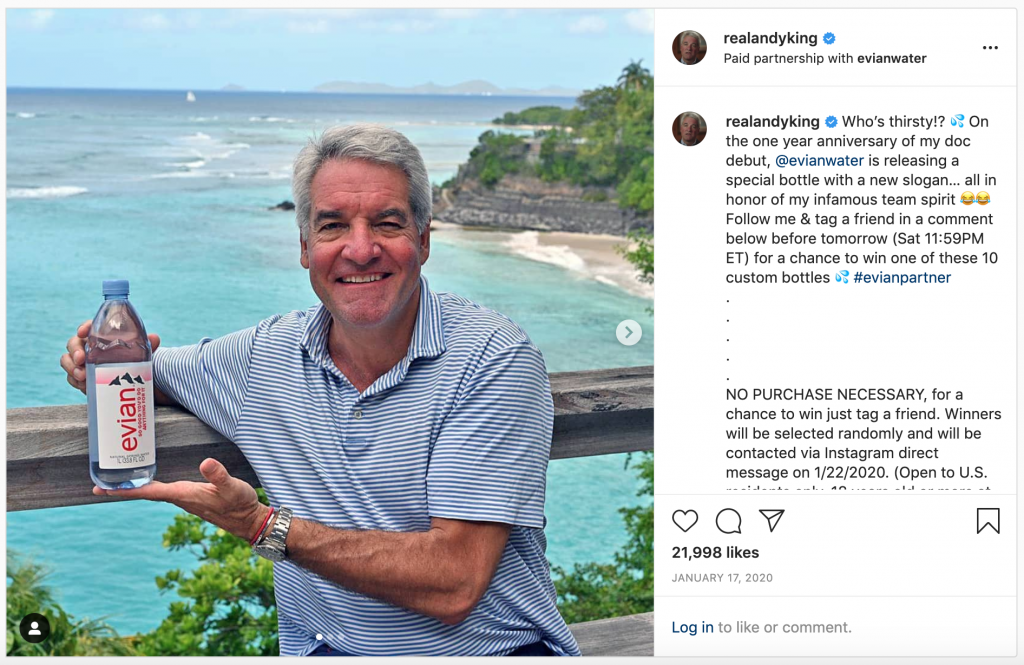 Fyre Festival Marketing Evian